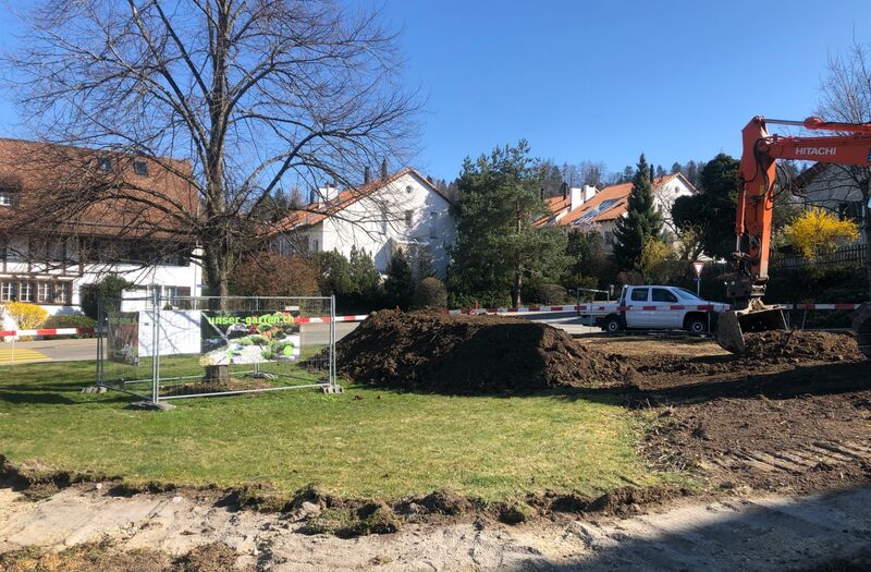 Umgestaltung der Parkanlage «Rosenegg», Zentrum Zumikon