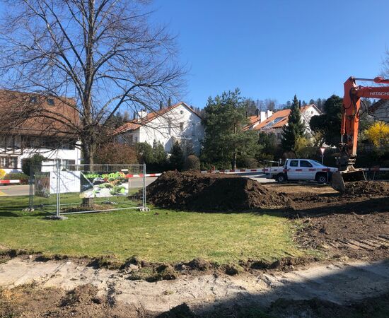 Umgestaltung der Parkanlage «Rosenegg», Zentrum Zumikon